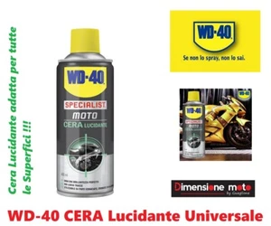 CERA Lucidante 400ml WD-40 Specialist-Moto per tutte le superfici di MOTO e SCOO - Foto 1 di 4
