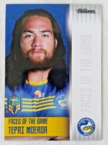 2017 NRL Traders Faces of the Game FOTG 28/48 - Tepai Moeroa - Picture 1 of 2