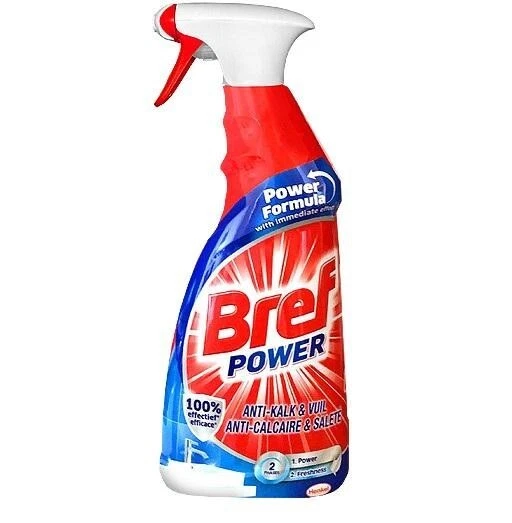 Bref Power Spray 1 Flacone: Pulitore Igienizzante e Anticalcare Bagno - Immagine 1 di 1