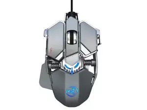 Mouse Gaming Cablato LED Retroilluminato Programmabile Mouse Meccanico 6400 DPI per PC Gam - Foto 1 di 9