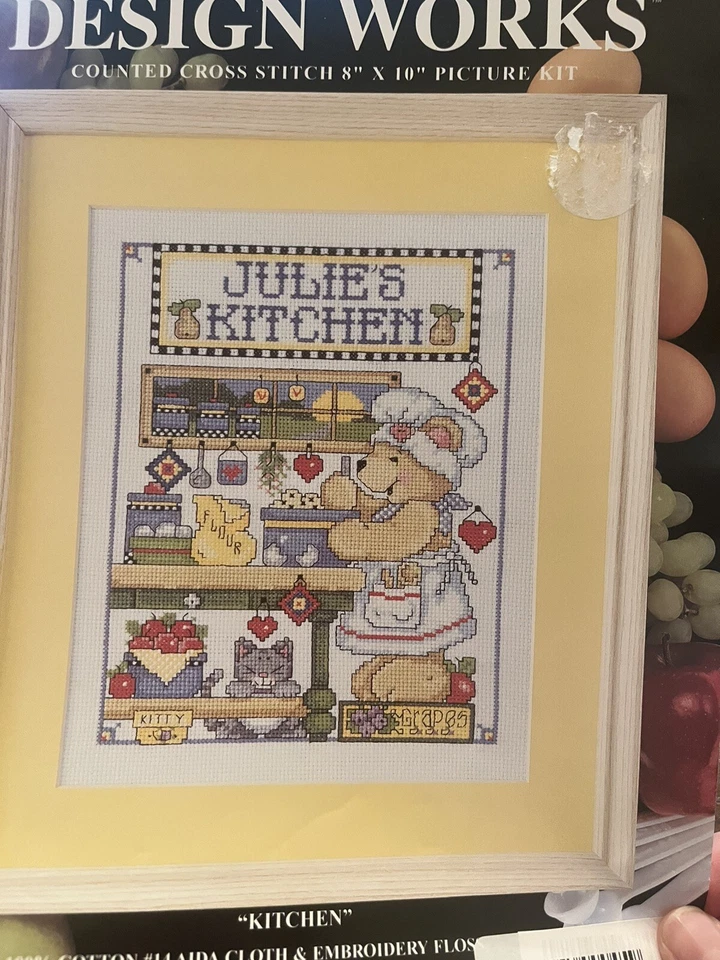 Punto de cruz contado Design Works #9658 instrucciones de cocina solo fotos Foto 1 de 4