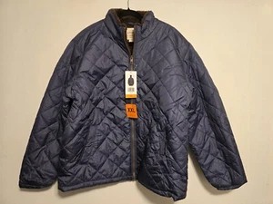 Wetterfeste Herren Puffy Jacke - (grün, xl) blau (Größe 2xl, Large) - Bild 1 von 4