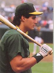1990 Colla Canseco #6 Jose Canseco/Profile/Bat on Shoulder