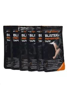 Blister Prevention Tape 6-KT Performance Black, 10 Count - Picture 1 of 3