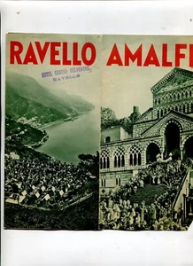 Vintage Travel Brochure RAVELLO AMALFI ITALY 1936 - Picture 1 of 2