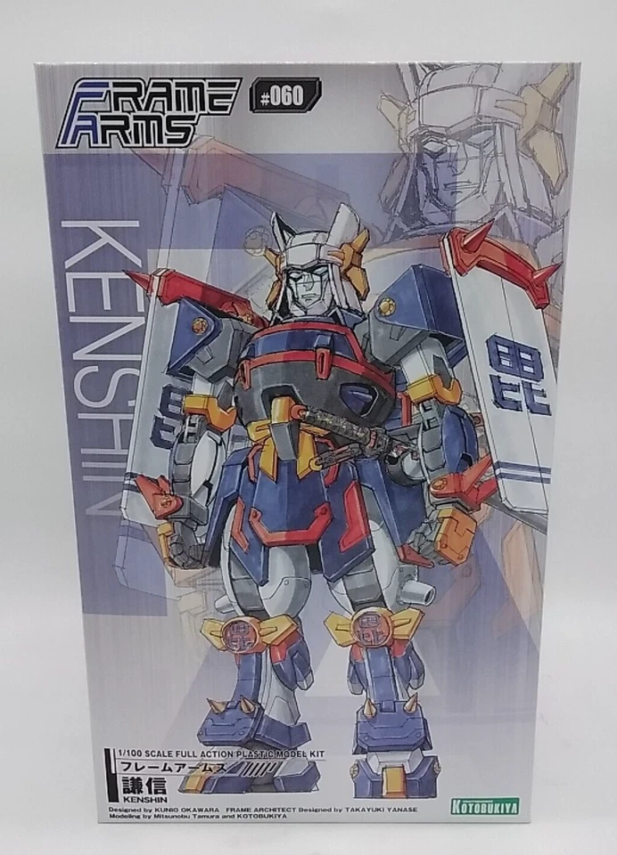 Kotobukiya Frame Arms #060 Kenshin 1/100 Scale Model Kit NIB  - Image 1 of 1