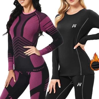 Damen Thermo Unterwäsche Set Hemd+Hose warme Thermowäsche Thermounterwäsche Ski - Bild 1 von 4