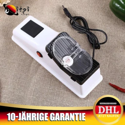 Elektrischer Messerschärfer Profi Schärfgerät Smart Schärfe Für Küchenmesser - Bild 1 von 4