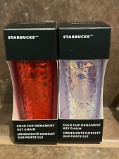 New Starbucks 2023 Holiday Christmas Ornaments Keychains Jewels Tumbler You pick