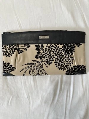 Miche Mujer Elizabeth Clásico Bolso Cartera Cubierta Tostado Negro Estampado Floral Foto 1 de 4