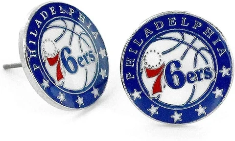 Philadelphia 76ers Team Post Earrings Cover