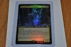 MTG magic FINAL FANTASY rare NOCTIS PRINCE OF LUCIS extended art FOIL FIN #500 - Picture 1 of 2