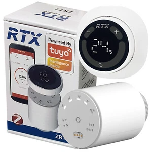 RTX-Kopfthermostat für Heizkörper und Fußboden + ZigBee-Fernfühler TUYA - Bild 1 von 12