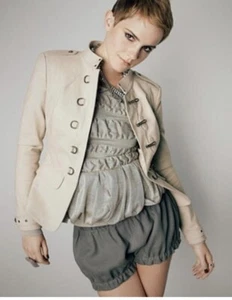 Burberry Prorsum Tan Military Jacket, Size IT 42 - Picture 1 of 12