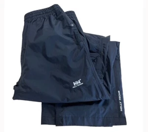 Helly Hansen Windproof Pants Youth 14 yrs Helly Tech Waterproof Black - Picture 1 of 9