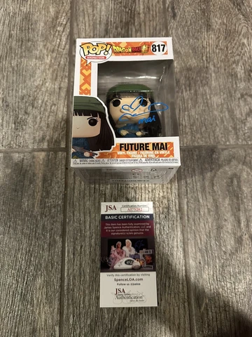 COLLEEN CLINKENBEARD SIGNED FUTURE MAI DRAGON BALL Z FUNKO POP JSA COA Cover