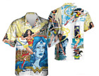 Wonder Woman By Perez Hawaiian Shirt Gift For Fans Short Sleeves S-5xl