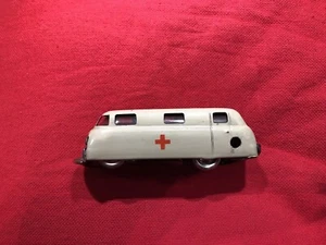 Schuco Mirako Patent Sanitätsbus Made in U.S. Zone Blechspielzeug - Bild 1 von 10