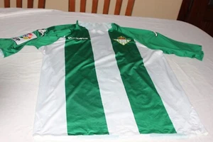 CAMISETA FUTBOL OFICIAL VINTAGE REAL BETIS BALOMPIE KAPPA TALLA XL Nº 8 MANUEL - Imagen 1 de 5