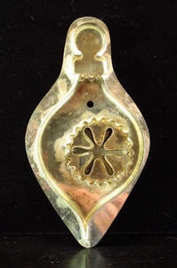 Vintage B. Cukla Stamped Christmas Ornament with Snowflake Cookie Cutter - Picture 1 of 4