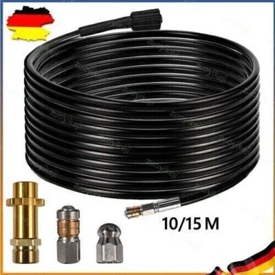 MARKENLOS Rohrreinigungsschlauch Set M22 passend für Kärcher K2 K3 K4 K5 K6 K7
