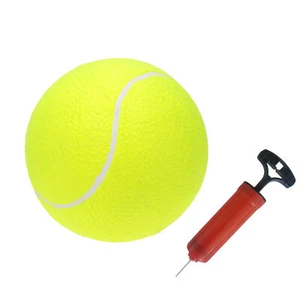 9.5" Inflatable Giant Tennis Ball Large Pet Dog Tennis Ball Jumbo Size D6Z8 - Picture 1 of 10
