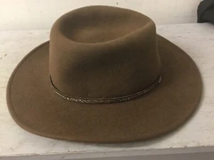 Sombrero Stetson Mountain Sky aplastable al aire libre resistente al agua 100 % fieltro de lana mediano - Imagen 1 de 9