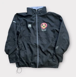 MOOTO Jacket Adult Size Large (3) Black Full Zip Martial Artist Spirit Taekwondo - Picture 1 of 13