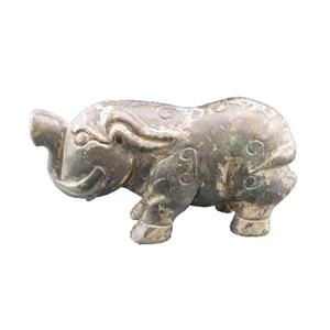 China,jade,Aristocratic collection,hongshan culture,rare elephant,statues R(839) - Picture 1 of 6