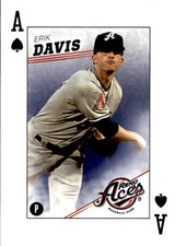 2017 Reno Aces Choice #5 Erik Davis Stanford - NM Baseball Card