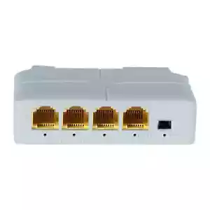 Estensore switch 4 porte Gigabit POE 1000 M 1 o 3 ripetitore switch IEEE802.3Af/plug & plas - Foto 1 di 13
