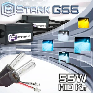 Stark 55W MICRO Delgado HID Luz Xenón Kit Luces Antiniebla Solo - H3 (B) - Imagen 1 de 11