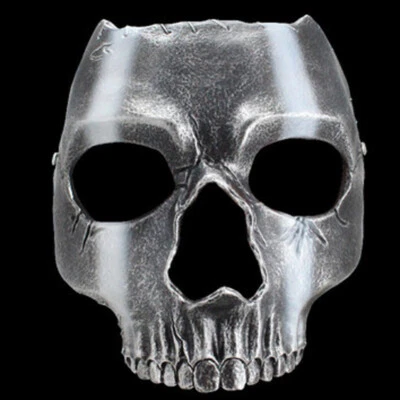 Call of Duty: Warzone 2.0 Ghost Skull Mask Halloween Cosplay Props Resin Masks - Image 1 of 4