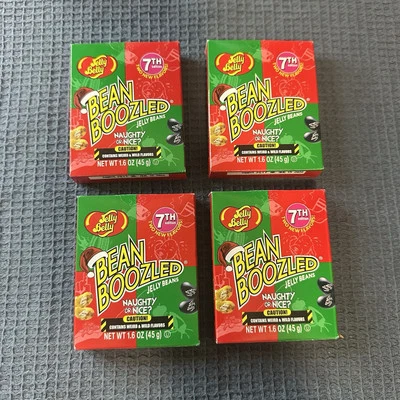 4 Boxes Jelly Belly Bean Boozled 7th Edition Naughty or Nice 1.6 oz Aug 2026 Exp - Image 1 of 4