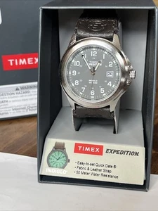 TIMEX Expedition Nylon Leather Accent 40 mm Men's Watch - T40091 MSRP: $65 - Picture 1 of 5