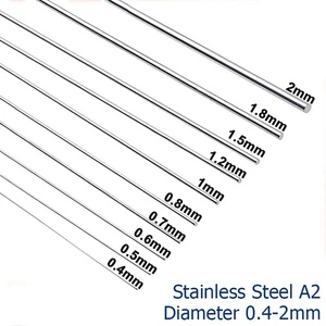 Spring Steel Wire & Rods Diameter 0.4-2mm High Quality Stainless Steel Tensile - Picture 1 of 14