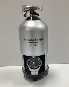 NUEVO Citizen Promaster Diver Azul Acero 200M Eco Drive en Tanque de Oxígeno BN0191-55L - Imagen 1 de 5