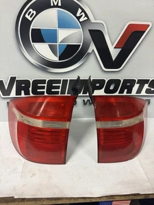 07-10 BMW X5 E70 IZQUIERDA + DERECHA Luz Trasera Exterior Luz Trasera DAÑADA OEM - JUEGO - Imagen 1 de 24