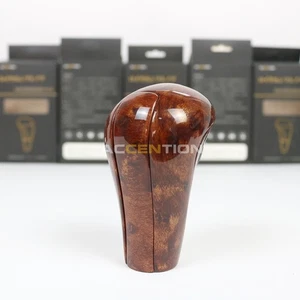 Full Wood Plastic Gear Shift Knob For Honda Accord 2008 2009 2010 2011 2012 - Picture 1 of 10
