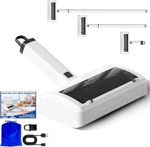 Tierhaarentferner für Hunde & Katzen Akku Fusselroller mit verstellbarem Griff - Bild 1 von 7