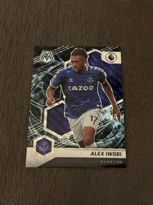 2021-22 Panini Mosaic Premier League Genesis Mosaic Prizm SP #162 ALEX IWOBI - Image 1 of 2