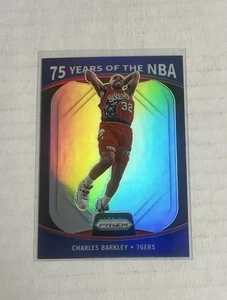 2021-22 Panini Prizm 75 Years of the NBA SILVER #11 Charles Barkley 76ers - Picture 1 of 2