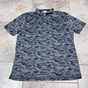 Hickey Freeman Golf Poloshirt Herren XL schwarz grau Camouflage SS Performance - Bild 1 von 7