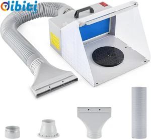 Cabina Di Verniciatura per Aerografo 2 M³/Min Con Aspiratore Di Fumi E 3 LED, Ca - Foto 1 di 13