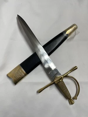 Реалистичная копия короткий меч кинжал с ножнами средневековый меч косплей подарок - Изображение 1 из 4