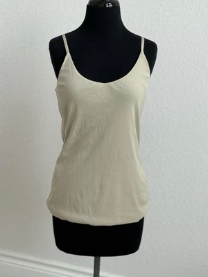 Camiseta Lafayette 148 NY para mujer XL caqui camisola correas ajustables capas Foto 1 de 4