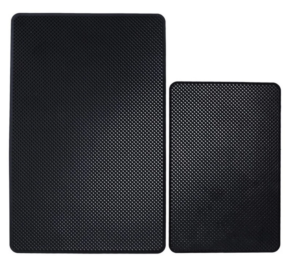 2x Antirutschmatte Auto Antirutschpad Groß Klein Kfz Haftmatte Handy Gummimatte - Bild 1 von 4