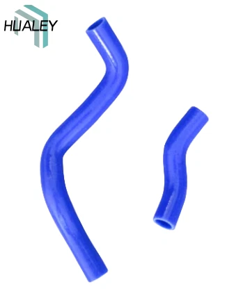 Mangueira de radiador de silicone azul para 1997 1998 1999 Honda CR250R  - Imagem 1 de 3