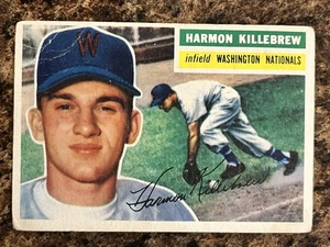 Harmon Killebrew 1956 Topps #164 Gray Back - Picture 1 of 2