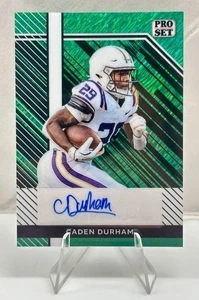 Juego profesional Leaf Collective 2024 verde brillante Caden Durham radiocontrol automático 5/7 LSU 🟣🟡🐅 - Imagen 1 de 2